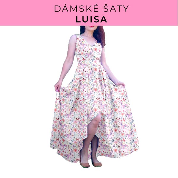 DÁMSKÝ střih - šaty Luisa