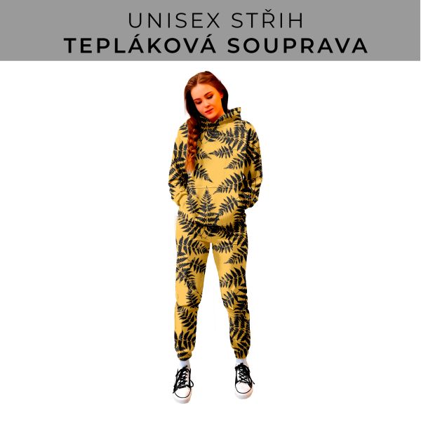 DÁMSKÝ střih - SET mikina a tepláky 