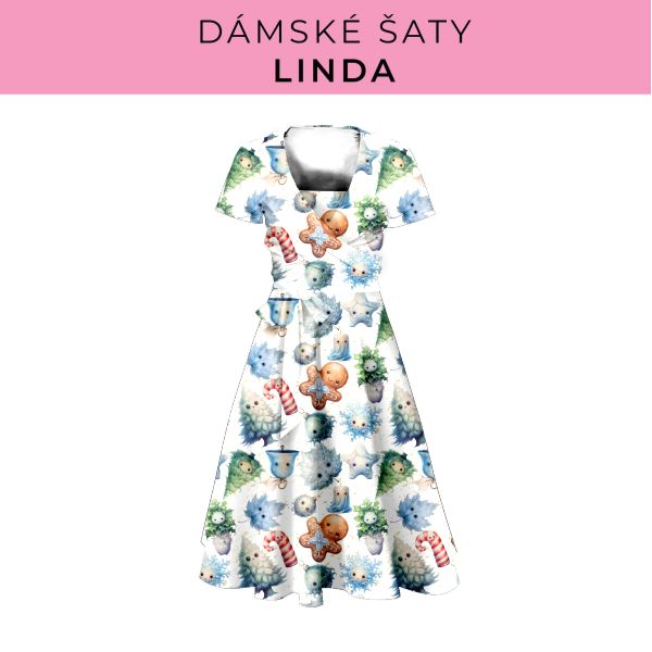 DÁMSKÝ střih - šaty Linda