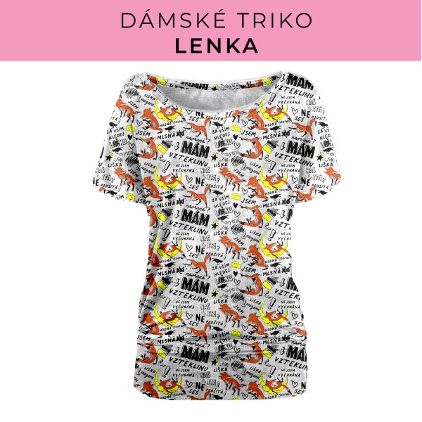 DÁMSKÝ střih - Triko Lenka
