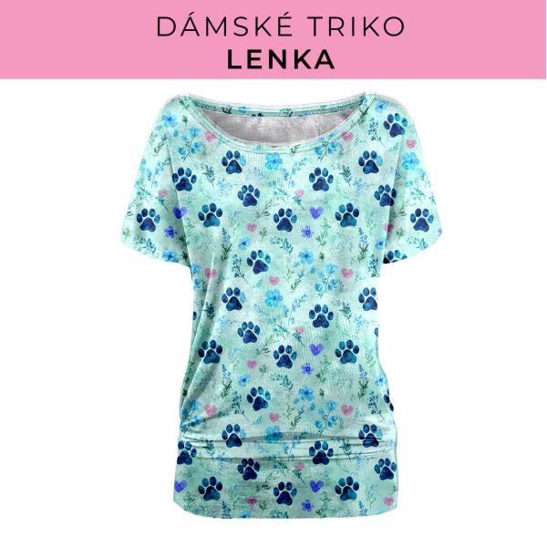 DÁMSKÝ střih - Triko Lenka