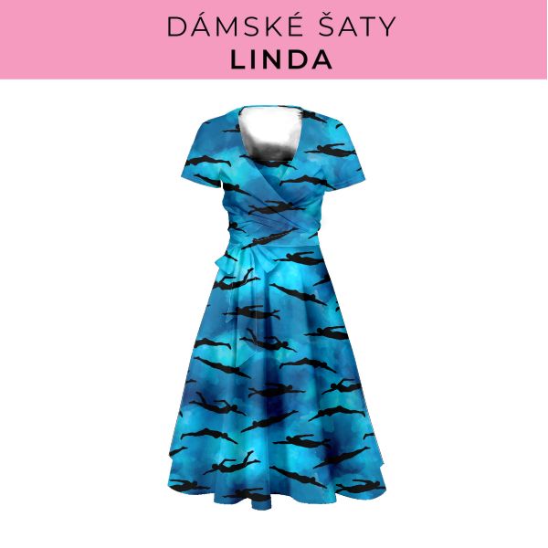 DÁMSKÝ střih - šaty Linda