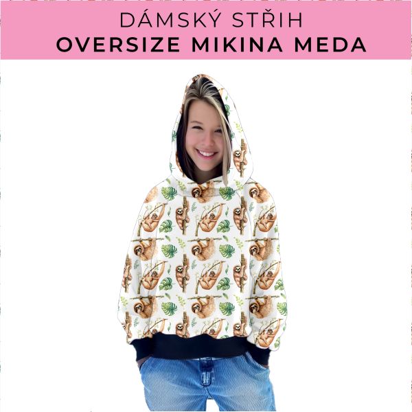 Dámský střih - mikina Meda