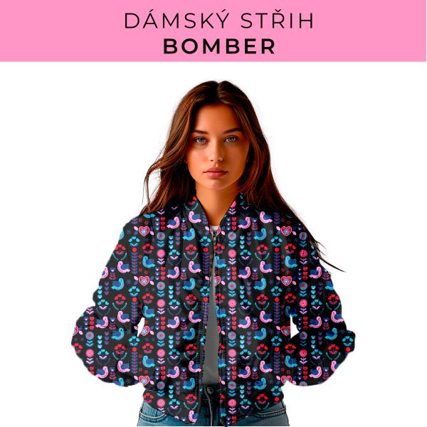 DÁMSKÝ střih - Bomber