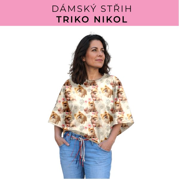 Dámský střih -  triko Nikol