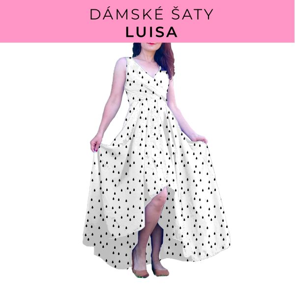 DÁMSKÝ střih - šaty Luisa
