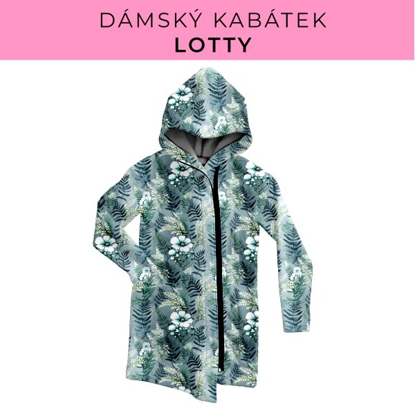 DÁMSKÝ střih - Kabátek Lotty