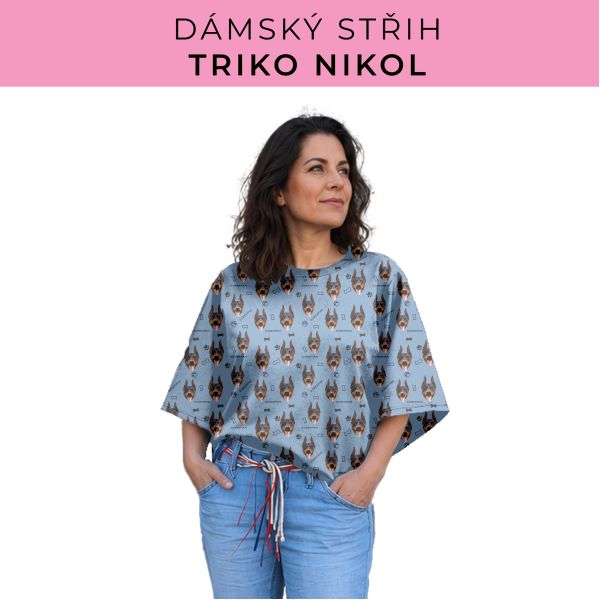 Dámský střih -  triko Nikol
