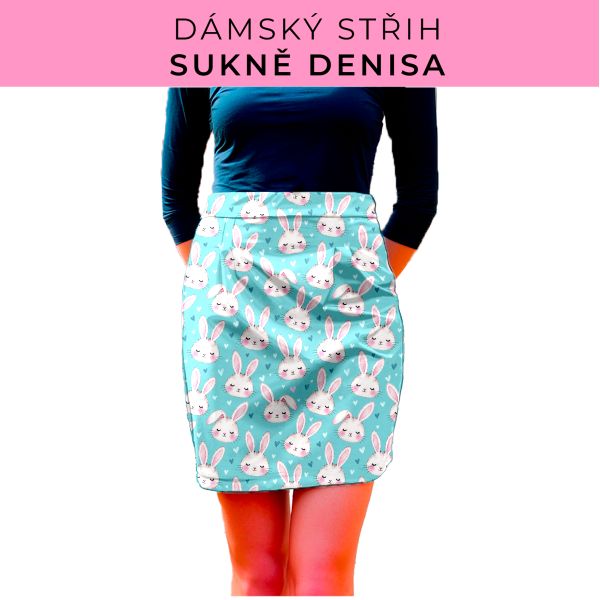 Dámský střih - Dámská sukně Denisa
