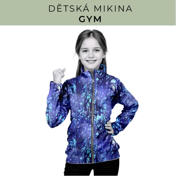 Dětská střih - mikina GYM