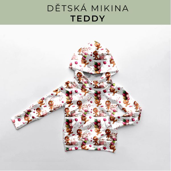 DĚTSKÝ střih - Mikina Teddy