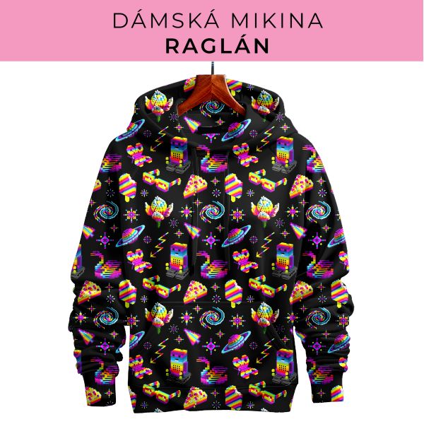 DÁMSKÝ střih - mikina raglán