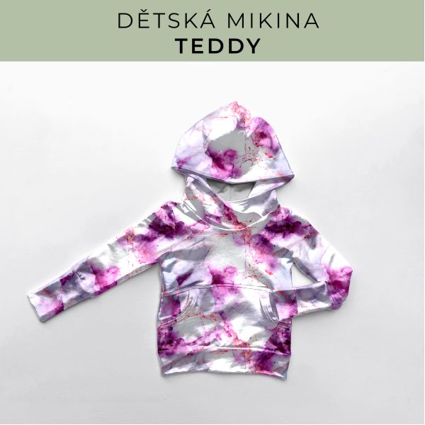 DĚTSKÝ střih - Mikina Teddy
