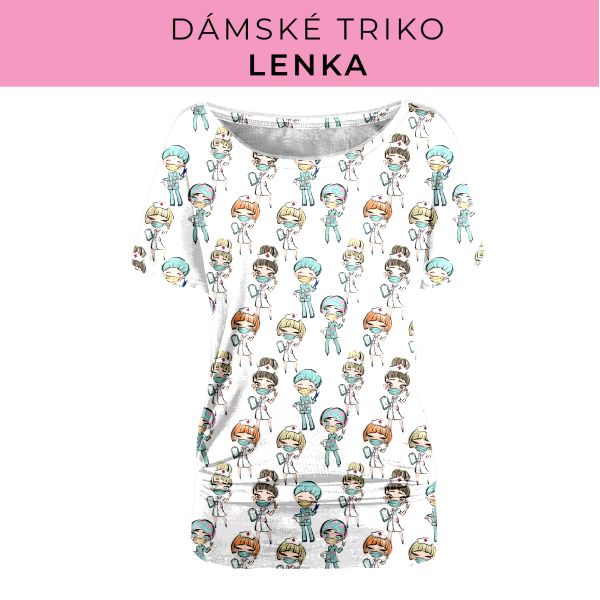 DÁMSKÝ střih - Triko Lenka