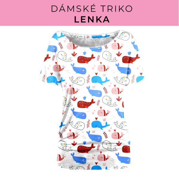 DÁMSKÝ střih - Triko Lenka