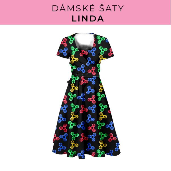 DÁMSKÝ střih - šaty Linda
