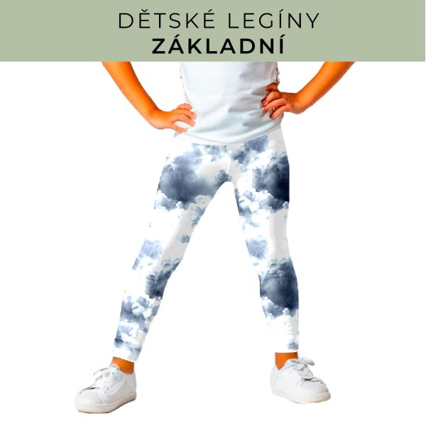 DĚTSKÝ střih - legíny základní