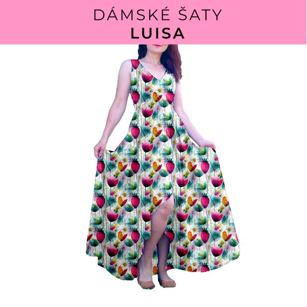 DÁMSKÝ střih - šaty Luisa