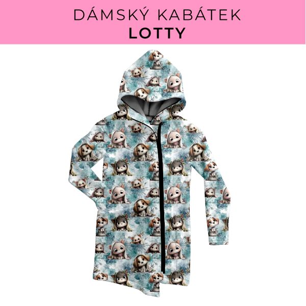 DÁMSKÝ střih - Kabátek Lotty