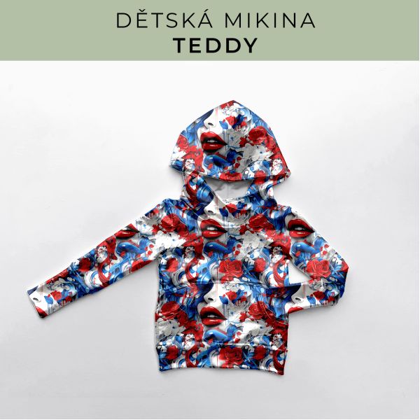 DĚTSKÝ střih - Mikina Teddy