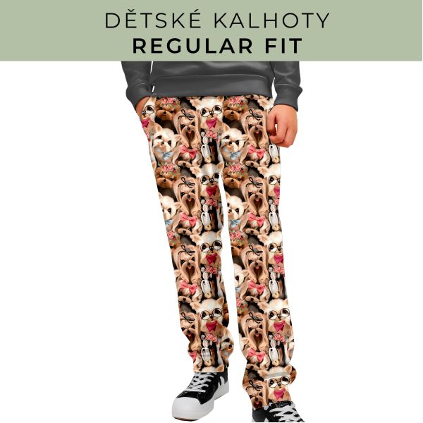 DĚTSKÝ STŘIH - Kalhoty Regular fit