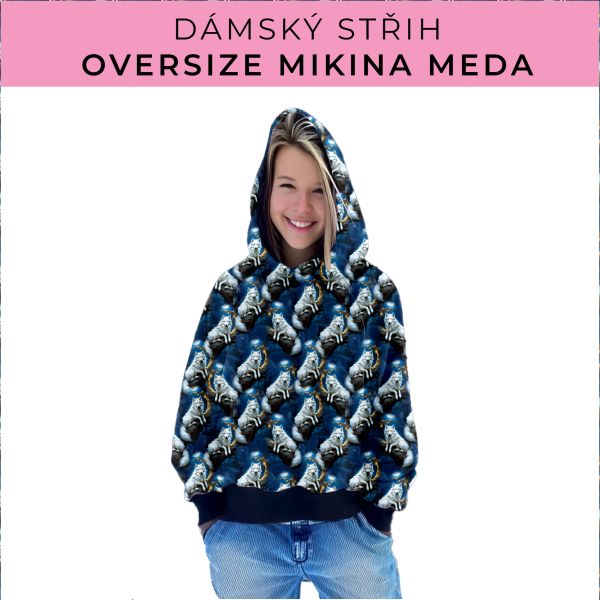 Dámský střih - mikina Meda