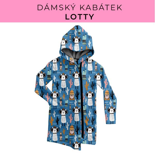 DÁMSKÝ střih - Kabátek Lotty