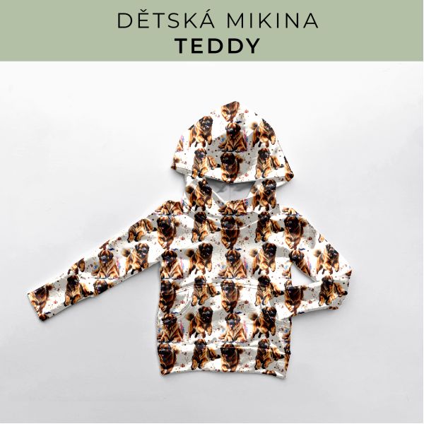 DĚTSKÝ střih - Mikina Teddy