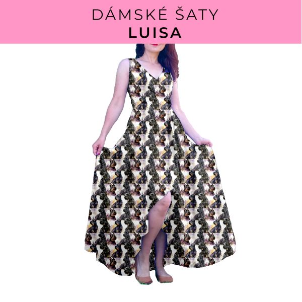 DÁMSKÝ střih - šaty Luisa