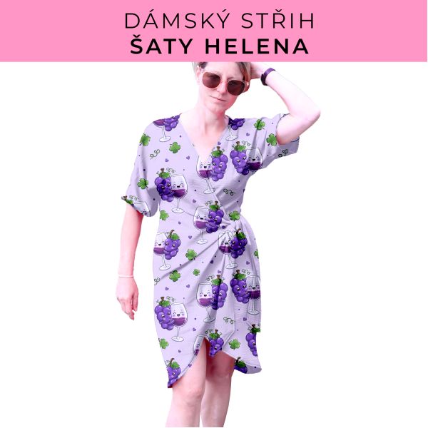 Dámský střih na šaty  Helena
