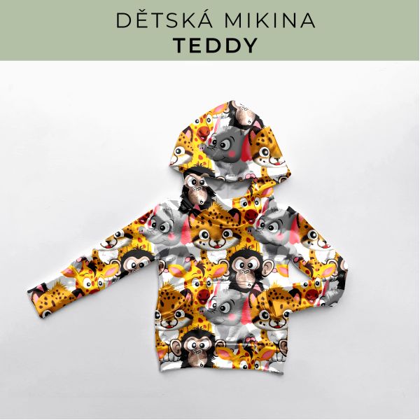 DĚTSKÝ střih - Mikina Teddy