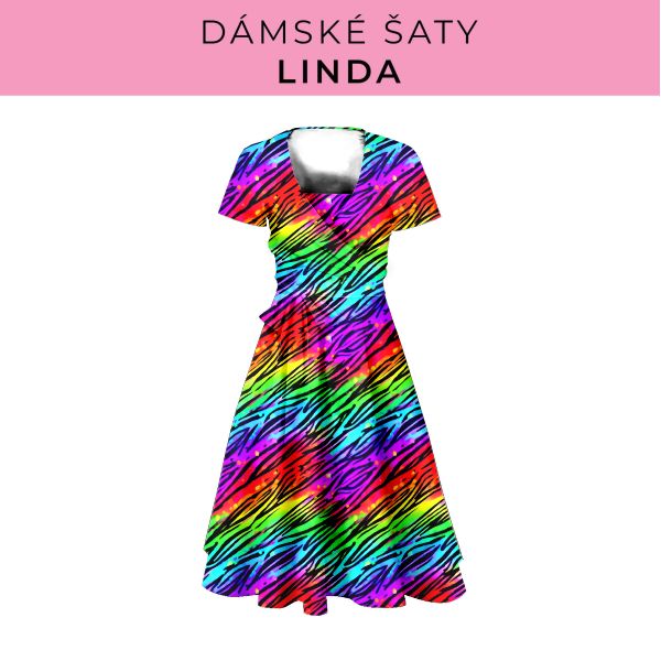 DÁMSKÝ střih - šaty Linda