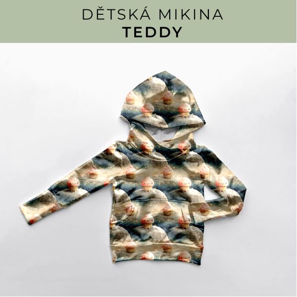 DĚTSKÝ střih - Mikina Teddy