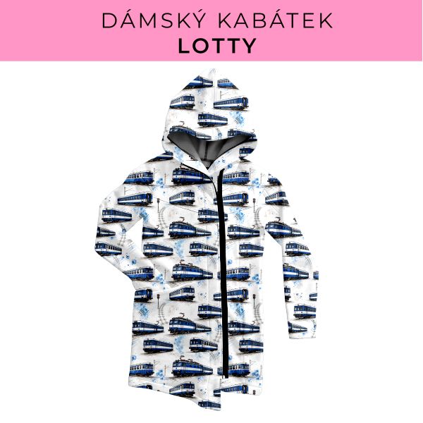 DÁMSKÝ střih - Kabátek Lotty