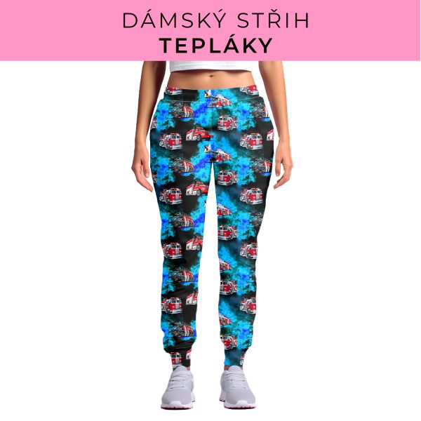 DÁMSKÝ střih - tepláky