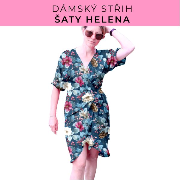 Dámský střih na šaty  Helena