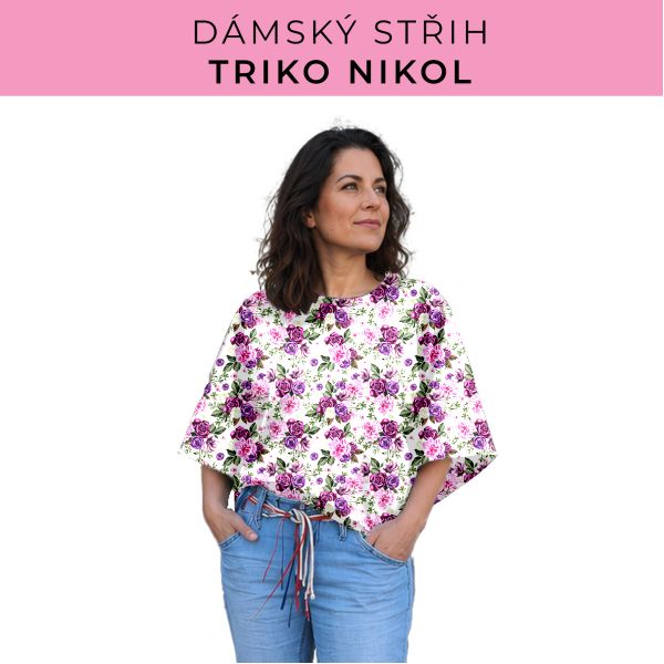 Dámský střih -  triko Nikol