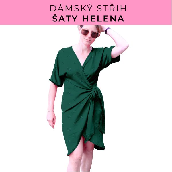 Dámský střih na šaty  Helena
