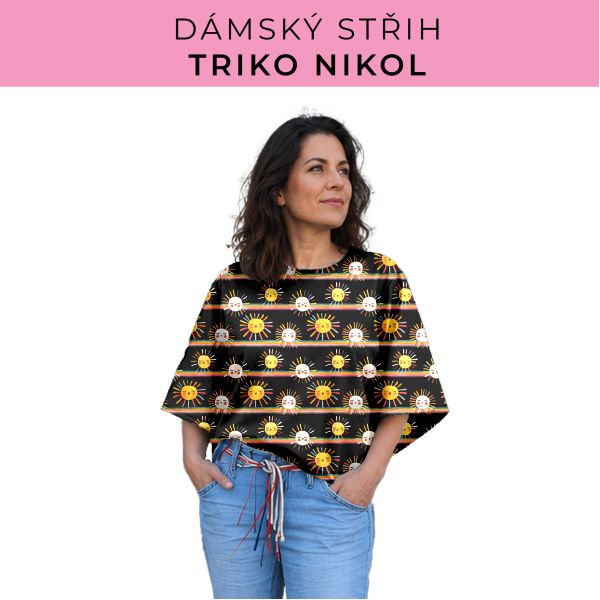 Dámský střih -  triko Nikol