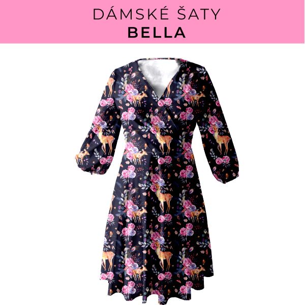 DÁMSKÝ střih - šaty Bella