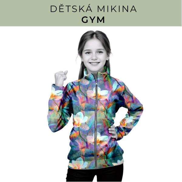 Dětská střih - mikina GYM