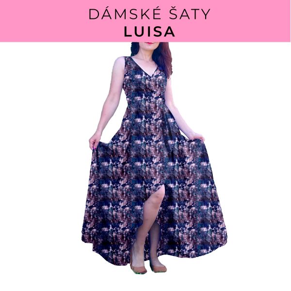 DÁMSKÝ střih - šaty Luisa