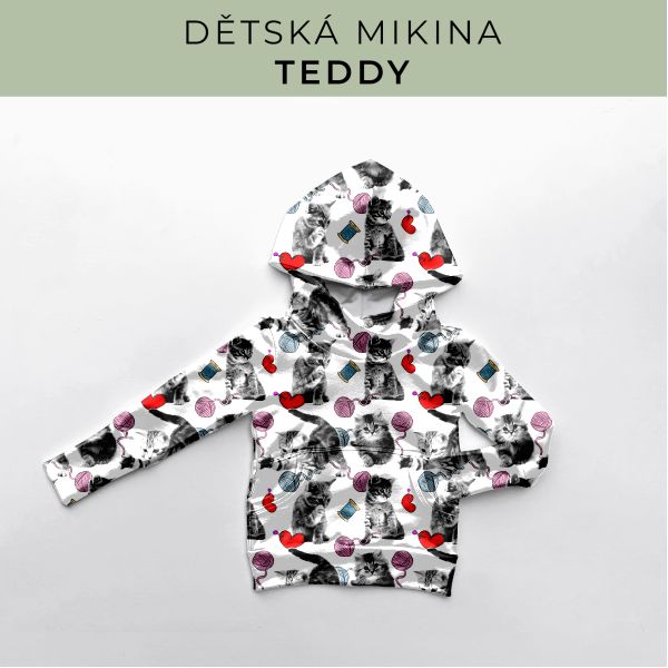 DĚTSKÝ střih - Mikina Teddy