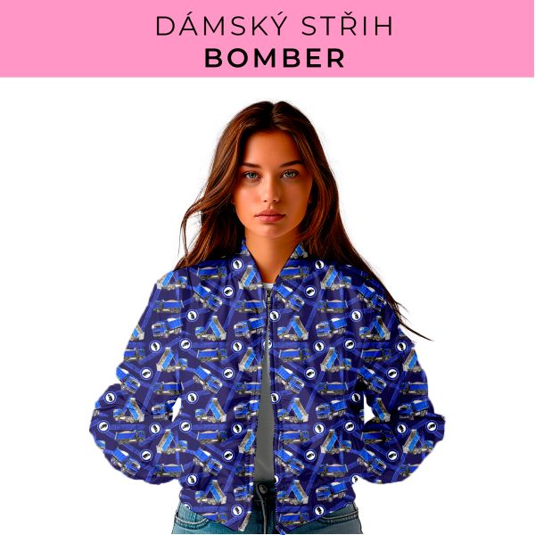 DÁMSKÝ střih - Bomber