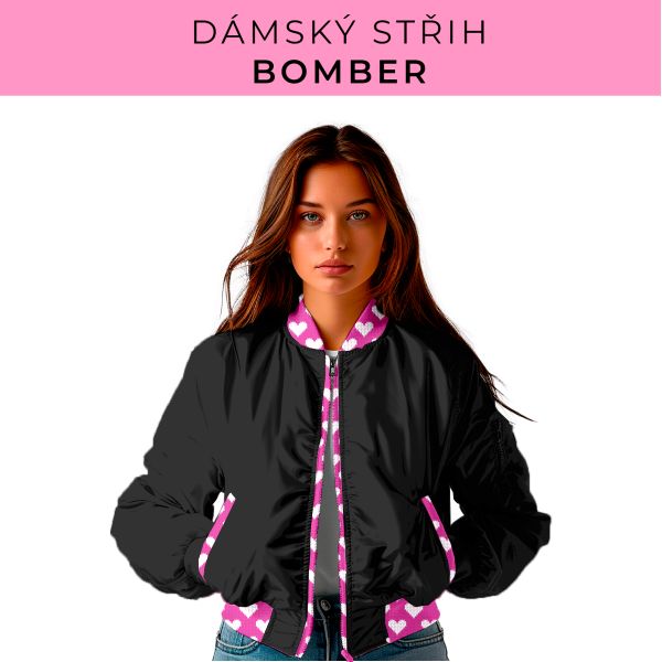 DÁMSKÝ střih - Bomber