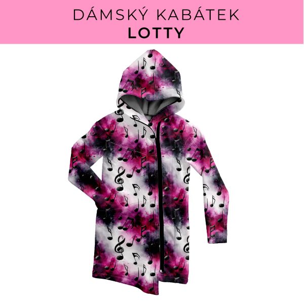 DÁMSKÝ střih - Kabátek Lotty