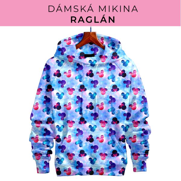 DÁMSKÝ střih - mikina raglán