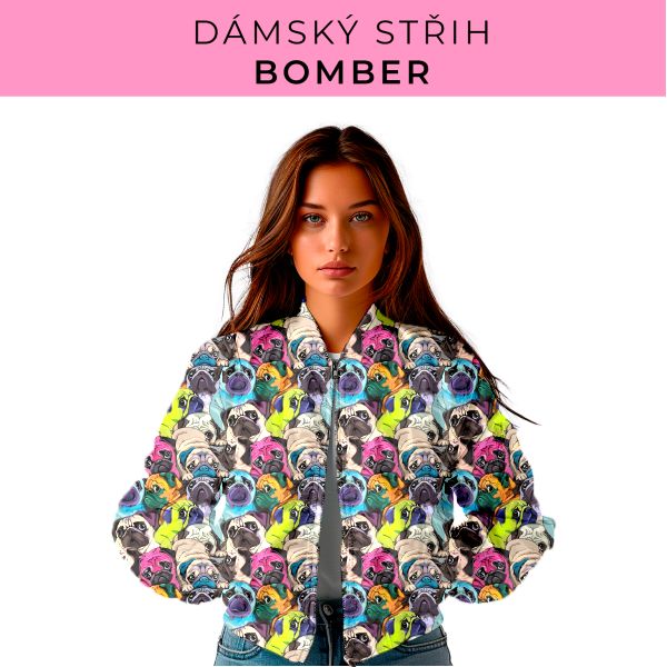 DÁMSKÝ střih - Bomber