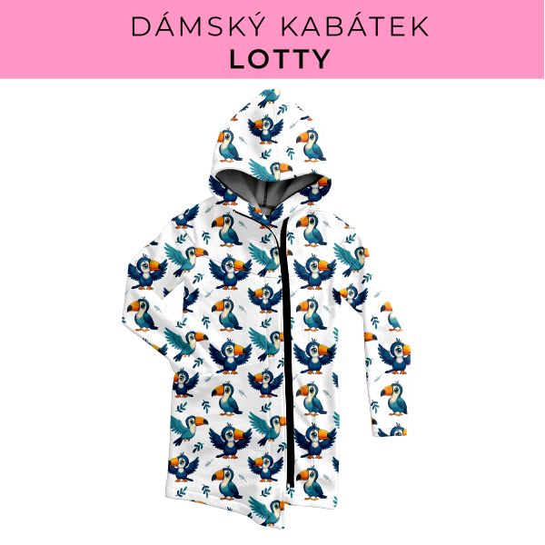DÁMSKÝ střih - Kabátek Lotty