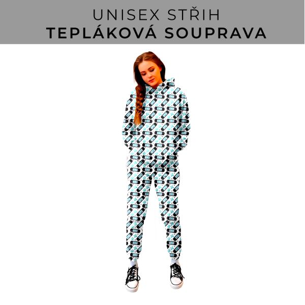 DÁMSKÝ střih - SET mikina a tepláky 